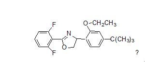 Non - systemic Etoxazole 11%SC contact acaricide with effect on eggs, larvae , nymphs
