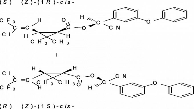 Lambda Cyhalothrin Insecticide for Aphids / Beetles / Thrips , CAS 91465-08-6