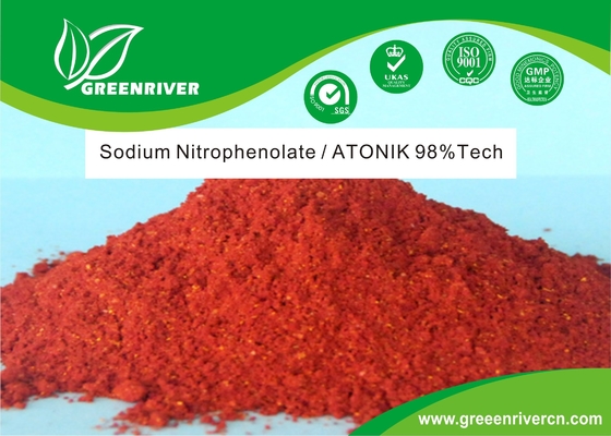 China Sodium Nitrophenolate / ATONIK 98%Tech Plant Growth Regulators for Cotton , Rice distributor