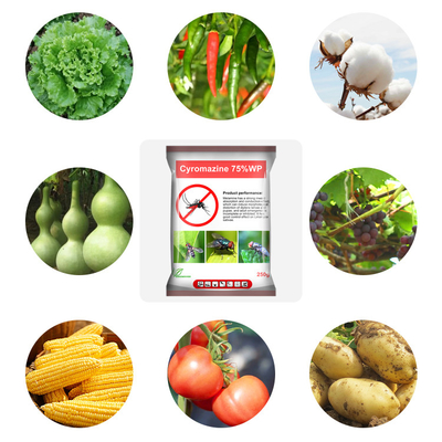 Cyromazine 75%WP insecticide for leaf miners CAS No 66215-27-8 supplier
