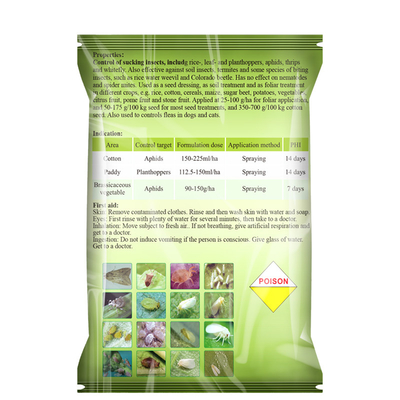 Imidacloprid 70% WP Natural Insecticide Powder CAS No 138261-41-3 supplier