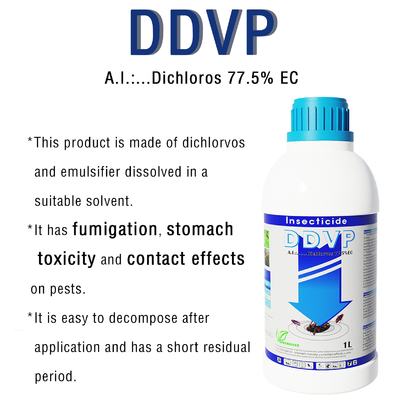 Dichlorvos 1000gl EC Organic Insecticide cas 62-73-7 Modern Pesticides supplier