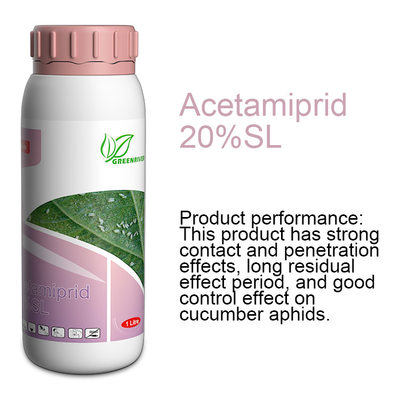 Systemic Organic Insecticide acetamiprid 20%SL CAS No 135410-20-7 supplier