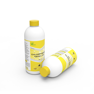 Chlorpyrifos 48%EC broad spectrum insecticide systemic pesticide cas 2921-88-2 supplier