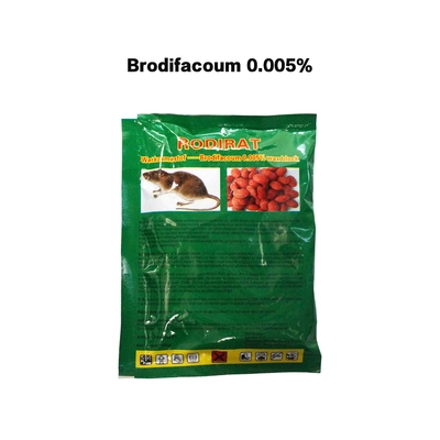 Brodifacoum 0.005% Bait indirect anticoagulant rodenticide CAS 256073-10-0 supplier