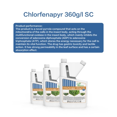 24%SC Chlorfenapyr Insecticide Acaricide Products For Ticks , White powder supplier