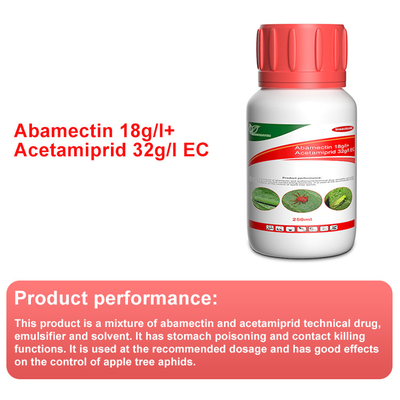 Abamectin 5g/L + Pyridaben 80g/L EC Acaricide Biochemical Pesticides supplier