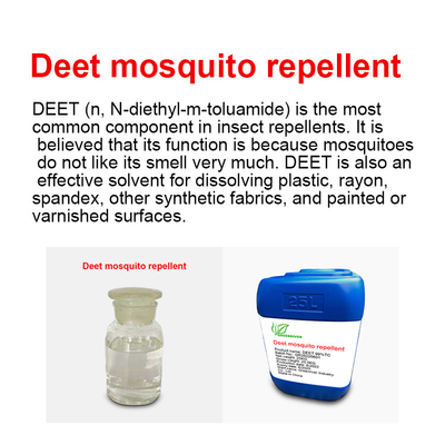 DEET 99%Tech CAS 134-62-3 Pest Control Insecticides for clothing , headgear , horses supplier