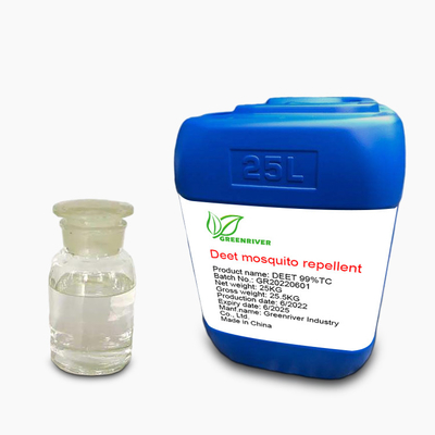DEET 99%Tech CAS 134-62-3 Pest Control Insecticides for clothing , headgear , horses supplier