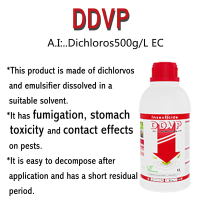 Dichlorvos household Systemic Insecticide For Aphids / caterpillars supplier