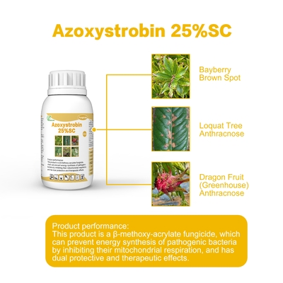 Azoxystrobin broad spectrum fungicide For Powdery Mildew CAS 131860-33-8 supplier