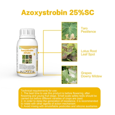 Azoxystrobin broad spectrum fungicide For Powdery Mildew CAS 131860-33-8 supplier