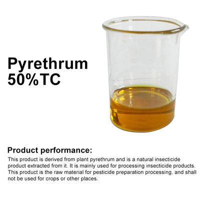 50% Tech Pyrethrum Insecticide biological pesticides cas 8003-34-7 supplier