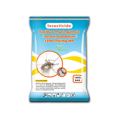 White powder Bacillus thuringiensis Insecticide for lepidopterous larvae control supplier