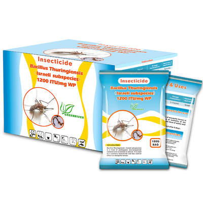 White powder Bacillus thuringiensis Insecticide for lepidopterous larvae control supplier