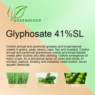 Fast Acting Weed Killer broad spectrum herbicide with glyphosate 41%SL supplier