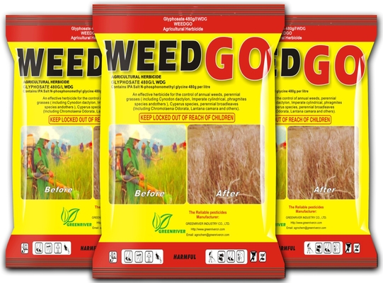 CAS 1071-83-6 Glyphosate systemic Weed Control Herbicides for Grasses supplier