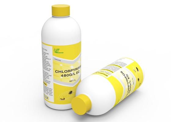 Chlorpyrifos 48%EC broad spectrum insecticide systemic pesticide cas 2921-88-2 supplier