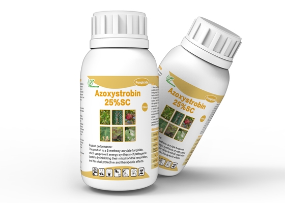 Azoxystrobin 25%SC broad spectrum Plant Fungicide CAS 131860-33-8 supplier
