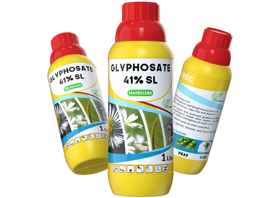 Glyphosate 41%SL Non Selective Herbicide Broadleaf Weed Killer CAS 1071-83-6 supplier