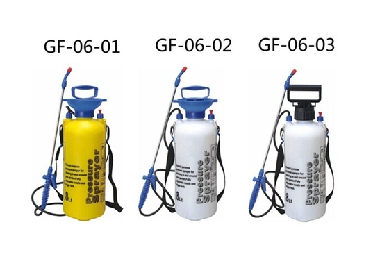 5L / 8L plastic Electric Backpack Air Pressure Sprayer GF-06 , Yellow White supplier