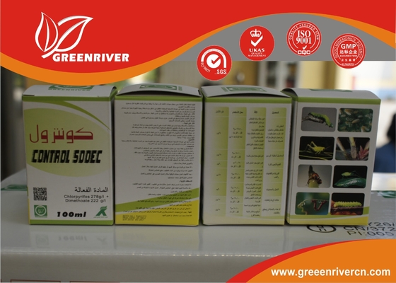 Dimethoate / Chlorpyrifos 278gl EC insecticide for citrus trees , 60-51-5 / 2921-88-2 supplier