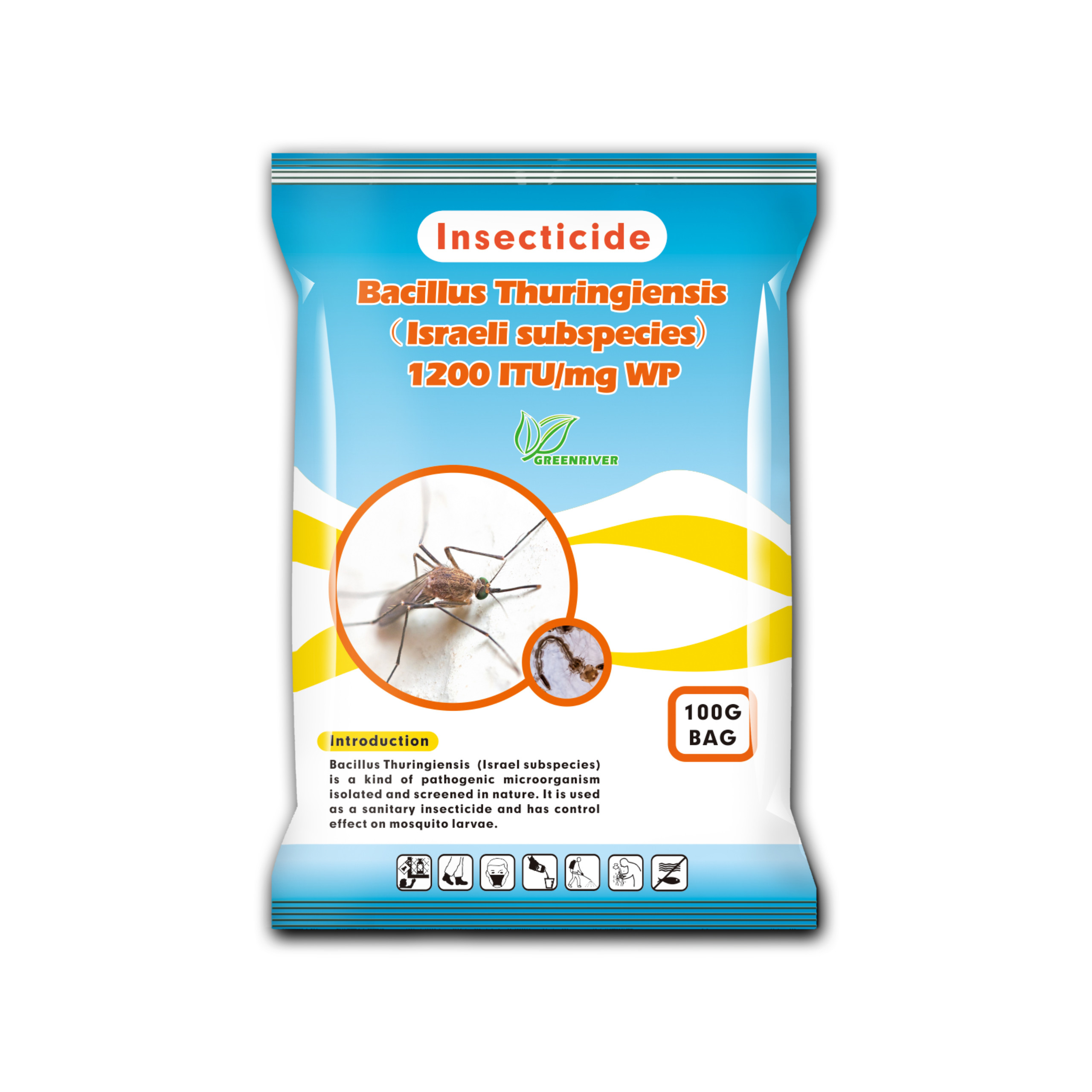 Bacillus sphaericus Biological Pesticides Insecticide for Mosquito larvae
