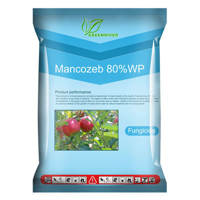 Mancozeb 80%wp Plant Fungicide CAS 8018-01-7 , grayish yellow powder
